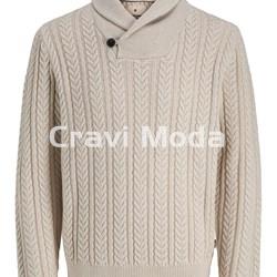 JERSEY DE PUNTO CON CUELLO BEIS - Imagen 1