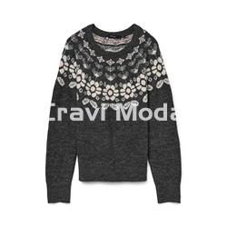 JERSEY DE PUNTO ESTAMPADO - Imagen 1