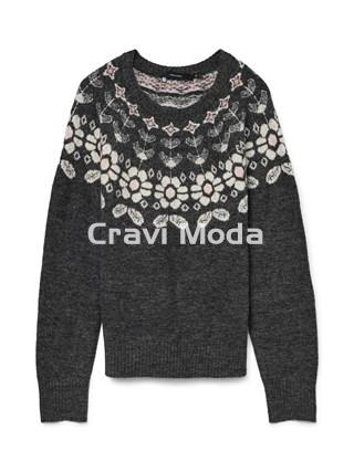 JERSEY DE PUNTO ESTAMPADO - Imagen 1