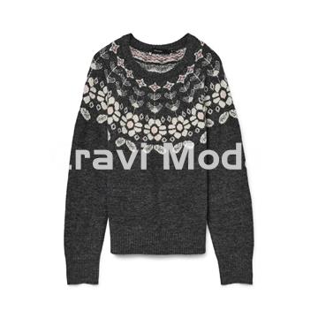 JERSEY DE PUNTO ESTAMPADO - Imagen 1