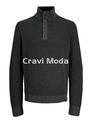 JERSEY GRIS DE CUELLO - Imagen 1