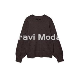 JERSEY MARRÓN CHOCOLATE - Imagen 1