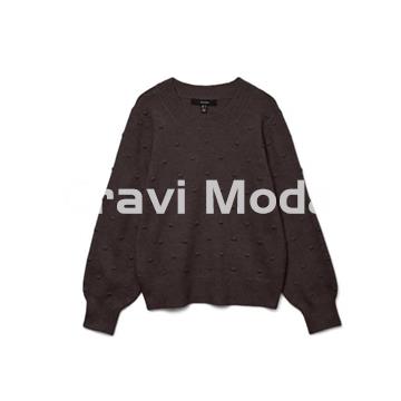 JERSEY MARRÓN CHOCOLATE - Imagen 1