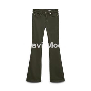 PANTALÓN ACAMPANADO VERDE - Imagen 1