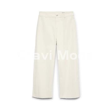 PANTALÓN BLANCO ACAMPANADO - Imagen 1