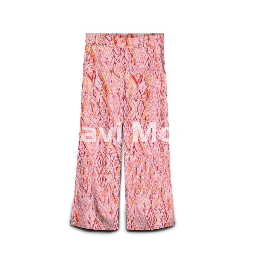 PANTALÓN ESTAMPADO EN ROSAS - Imagen 1