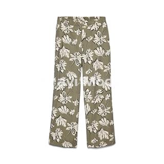 PANTALÓN ESTAMPADO VERDE - Imagen 1