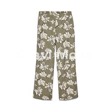 PANTALÓN ESTAMPADO VERDE - Imagen 1