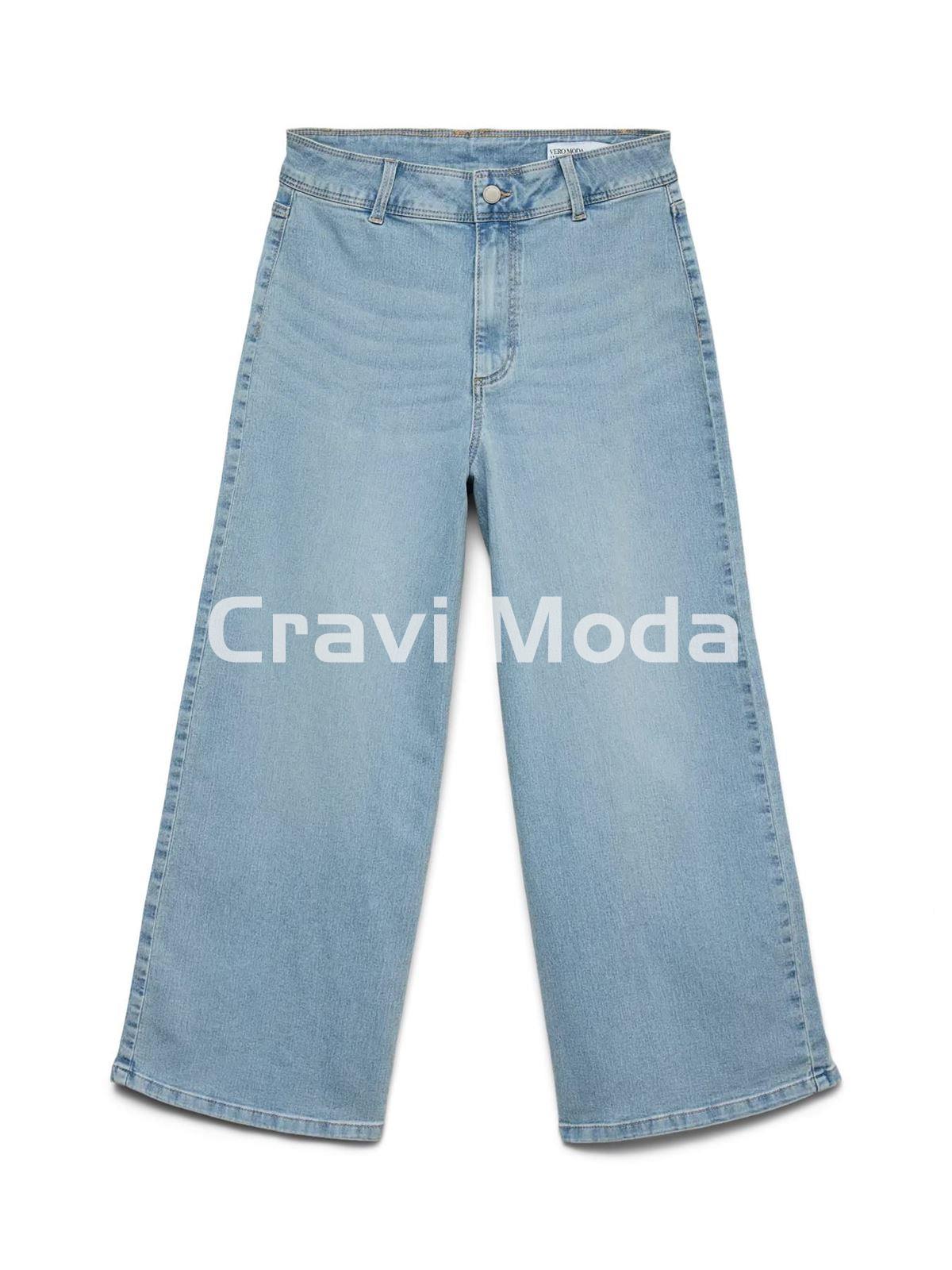 PANTALÓN VAQUERO ACAMPANADO - Imagen 1