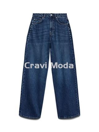 PANTALÓN VAQUERO ANCHO - Imagen 1