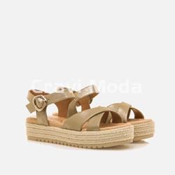 SANDALIA DORADA - Imagen 1