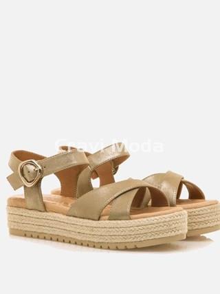 SANDALIA DORADA - Imagen 1
