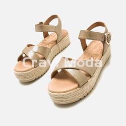 SANDALIA DORADA - Imagen 2