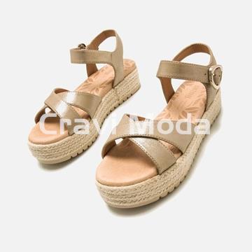 SANDALIA DORADA - Imagen 2