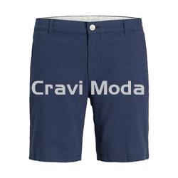 SHORT CHINO AZUL MARINO - Imagen 1