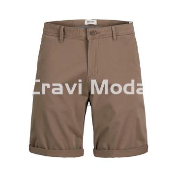 SHORT CHINO MARRÓN - Imagen 1