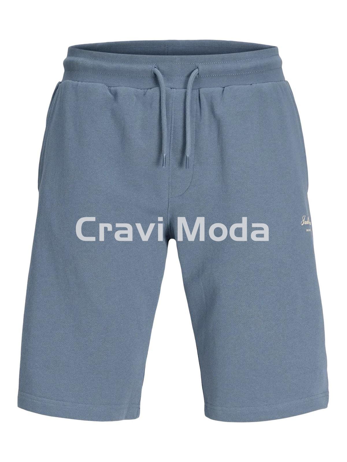 SHORT DE CHANDAL AZUL - Imagen 1