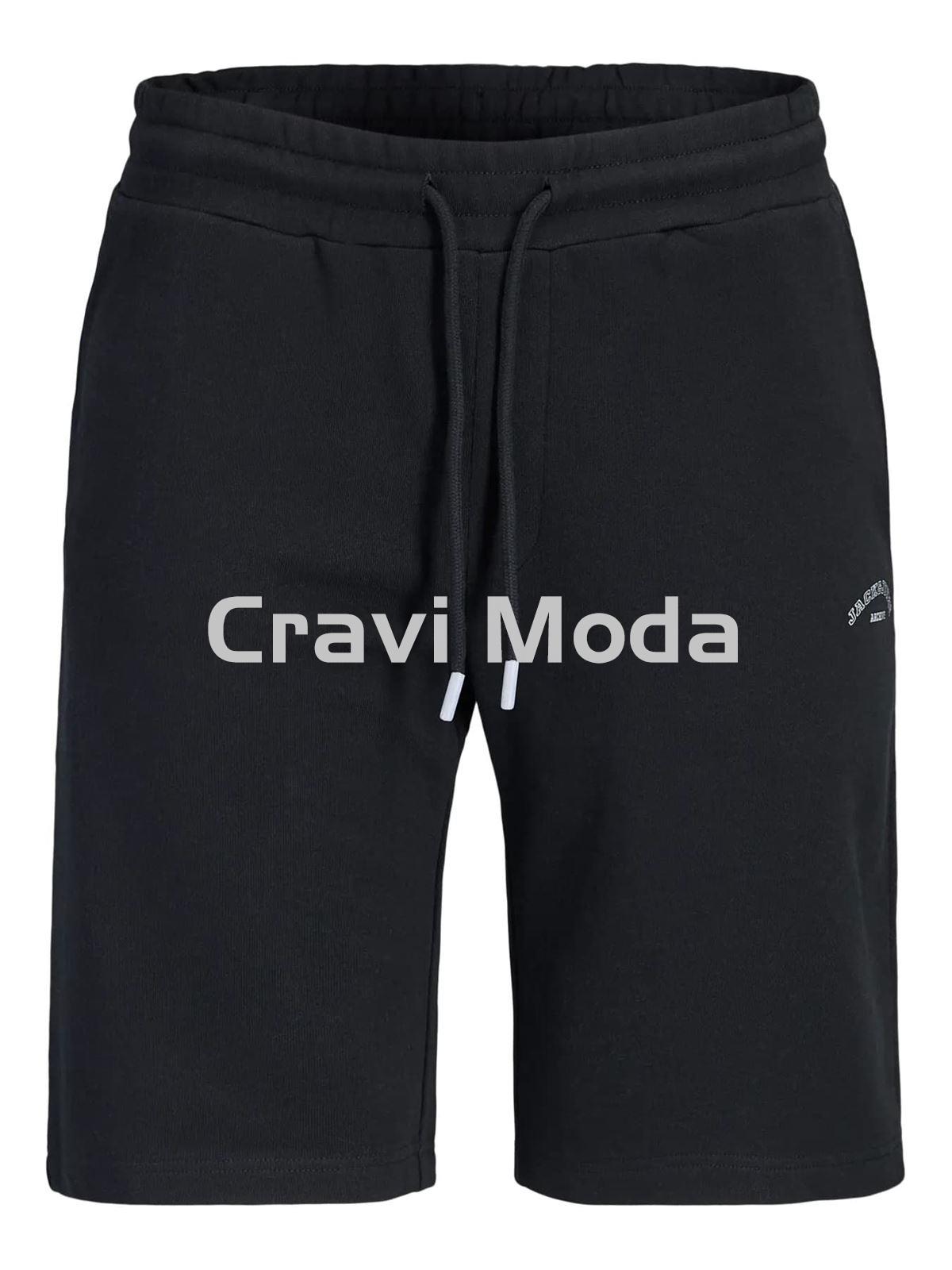 SHORT DE CHANDAL NEGRO - Imagen 1