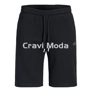 SHORT DE CHANDAL NEGRO - Imagen 1