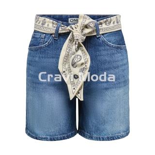 SHORT VAQUERO CON PAÑUELO EN LA CINTURA - Imagen 1