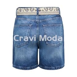 SHORT VAQUERO CON PAÑUELO EN LA CINTURA - Imagen 2