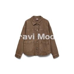 SOBRE CAMISA MARRON CHOCOLATE - Imagen 1
