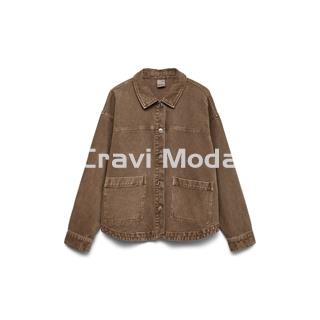SOBRE CAMISA MARRON CHOCOLATE - Imagen 1