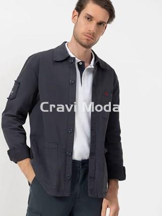 SOBRECAMISA AZUL MARINO - Imagen 1