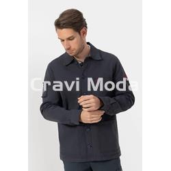 SOBRECAMISA AZUL MARINO - Imagen 2