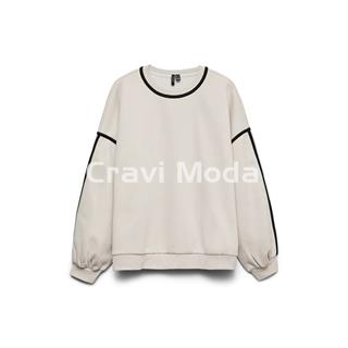 SUDADERA BEIS CON CINTA NEGRA - Imagen 1