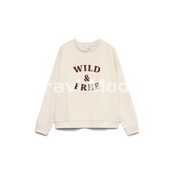 SUDADERA BEIS LETRAS BURDEOS - Imagen 1