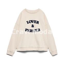 SUDADERA BEIS LETRAS MARINO - Imagen 1