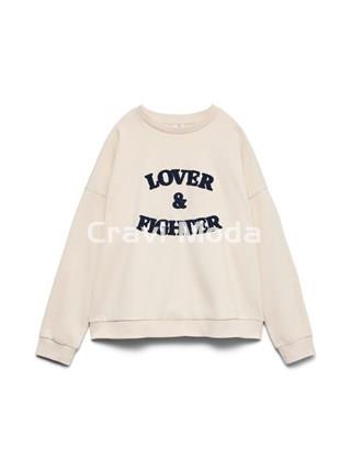 SUDADERA BEIS LETRAS MARINO - Imagen 1