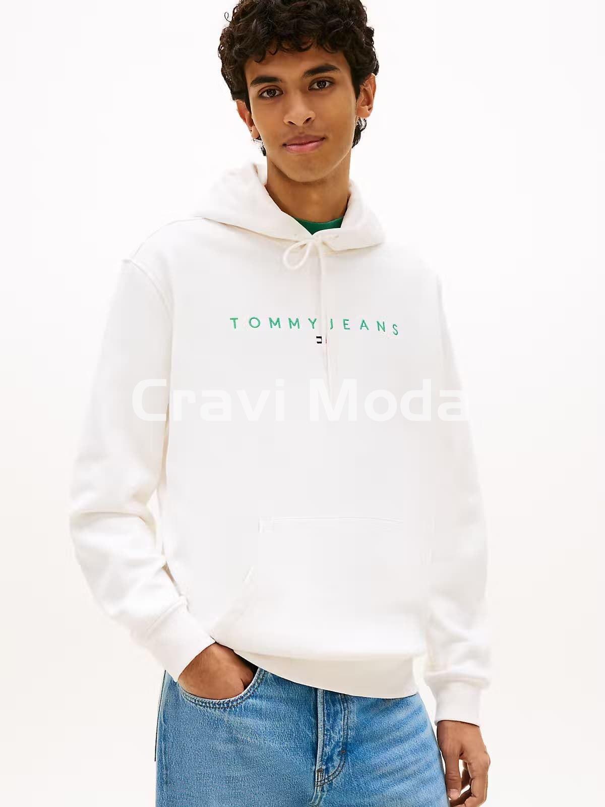SUDADERA BEIS LETRAS VERDES - Imagen 1