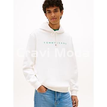 SUDADERA BEIS LETRAS VERDES - Imagen 1