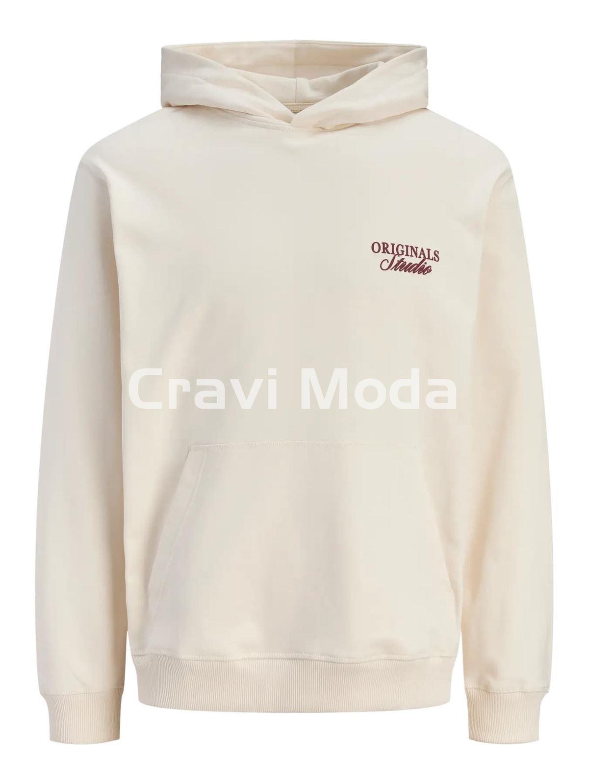 SUDADERA CON CAPUCHA BEIS - Imagen 1