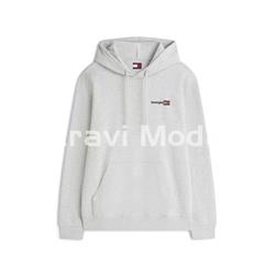 SUDADERA CON CAPUCHA GRIS - Imagen 1