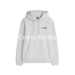 SUDADERA CON CAPUCHA GRIS - Imagen 1