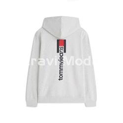SUDADERA CON CAPUCHA GRIS - Imagen 2