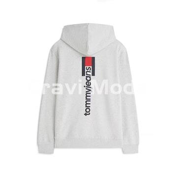 SUDADERA CON CAPUCHA GRIS - Imagen 2