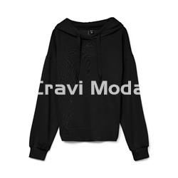 SUDADERA DE CHANDAL NEGRO - Imagen 1
