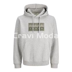 SUDADERA GRIS - Imagen 1
