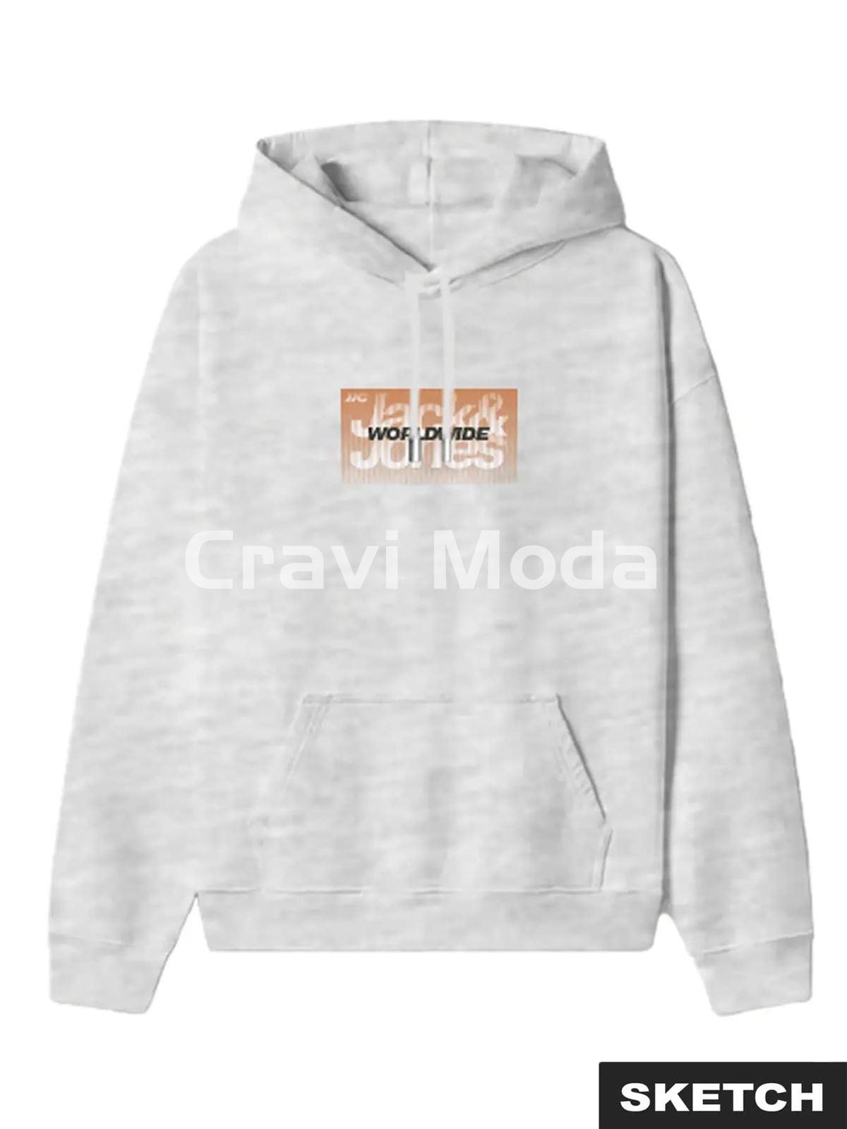 SUDADERA GRIS - Imagen 1