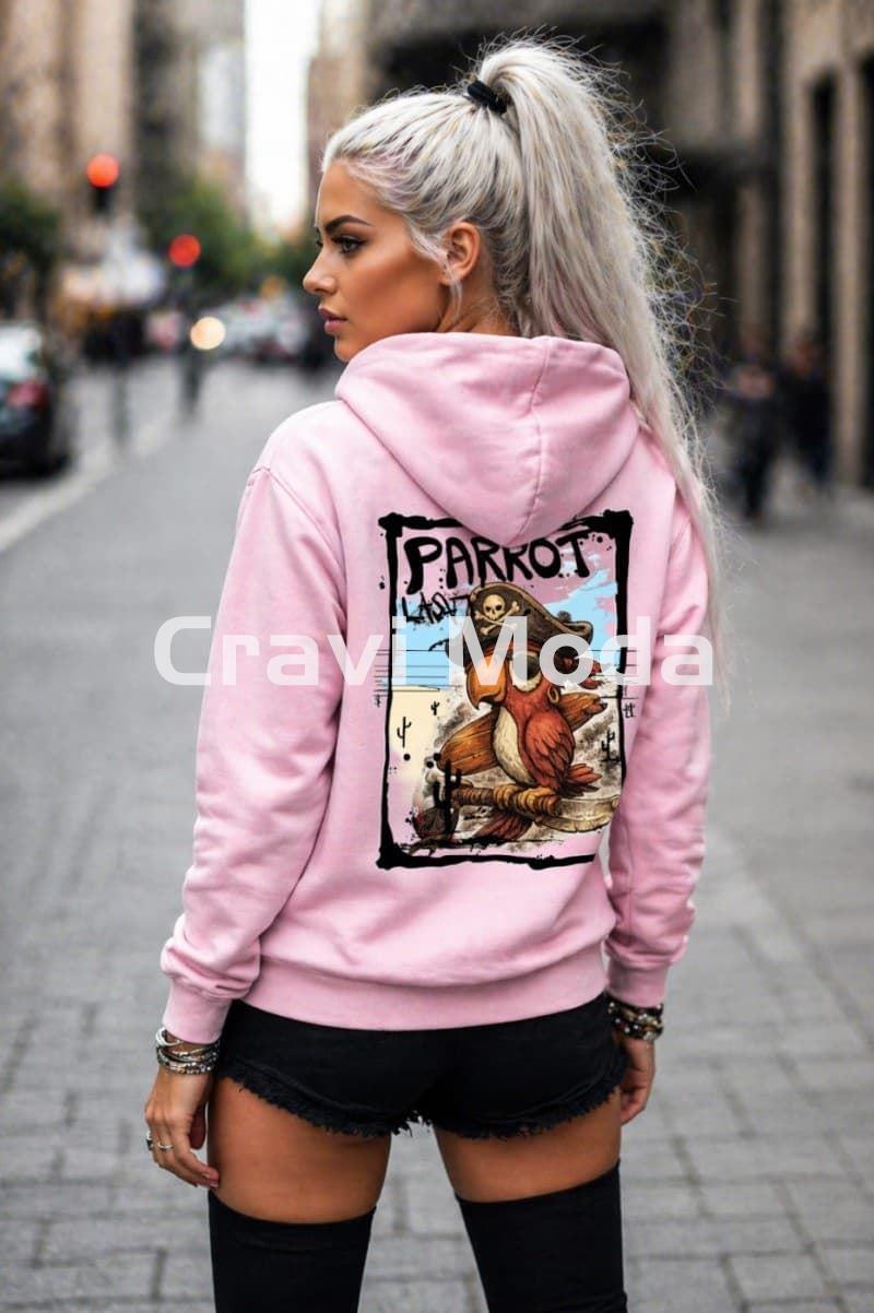SUDADERA ROSA - Imagen 1