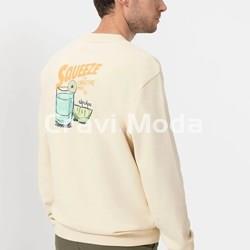 SUDADERA SIN CAPUCHA AMARILLA - Imagen 2