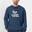 SUDADERA SIN CAPUCHA AZUL MARINO EL MAR TODO LO-CURA - Imagen 1