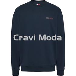 SUDADERA SIN CAPUCHA AZUL MARINO - Imagen 1