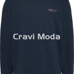 SUDADERA SIN CAPUCHA AZUL MARINO - Imagen 1