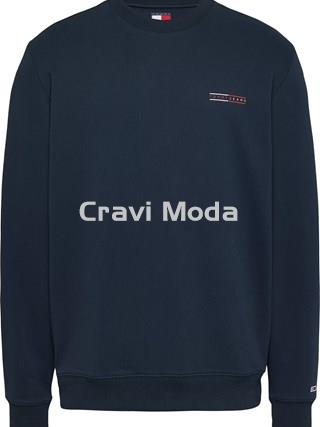 SUDADERA SIN CAPUCHA AZUL MARINO - Imagen 1