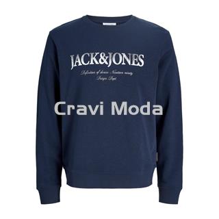 SUDADERA SIN CAPUCHA AZUL MARINO - Imagen 1